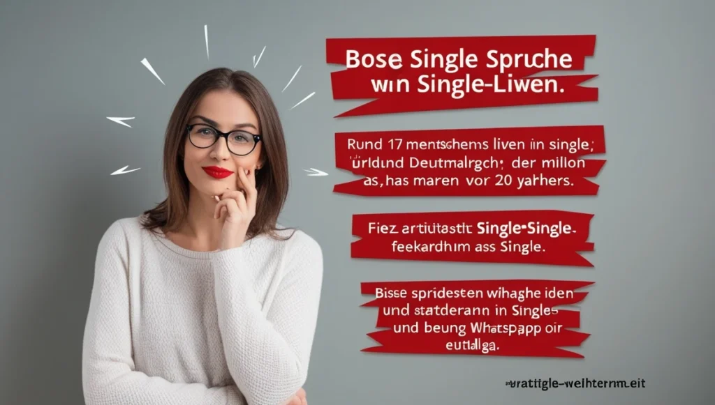 Böse Single Sprüche